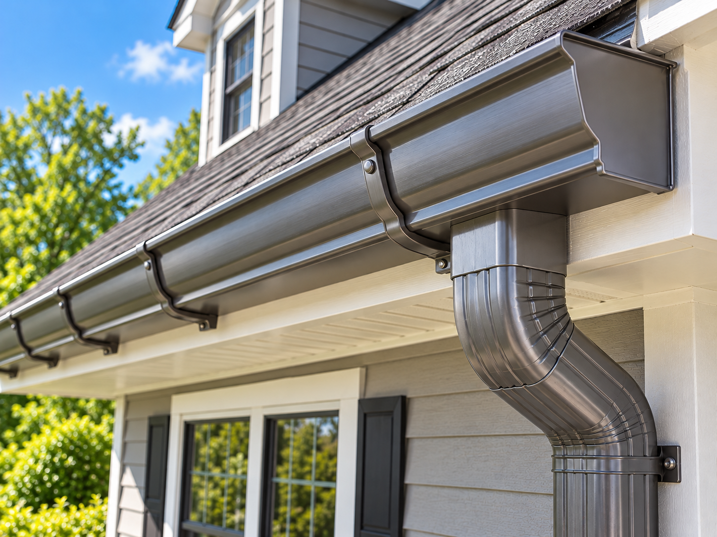 6" K Style Seamless Gutters